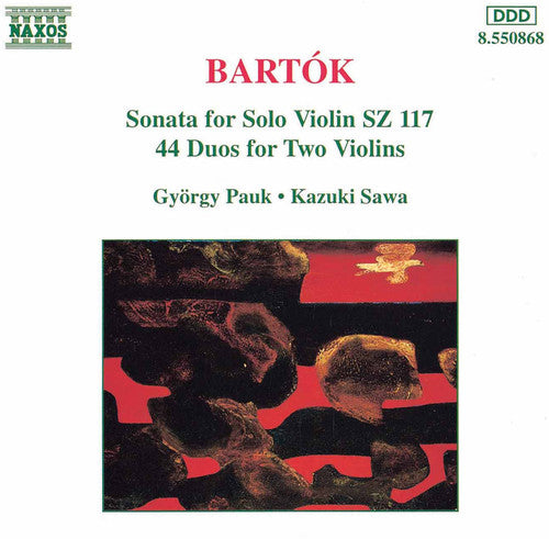Bartok / Pauk / Sawa - Works For Violin - Music CD