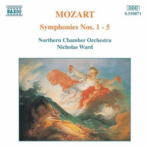 Mozart / Ward / Northern Chamber Orchestra - Symphonies 1-5 - Music CD