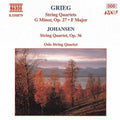 Grieg / Johansen / Oslo String Quartet - String Quartets - Music CD