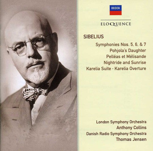 Collins / Jensen - Eloq: Sibelius - Symphonies Nos 5-7 - Music CD
