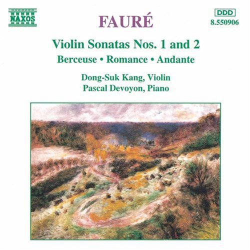 Faure / Kang / Devoyon - Violin Sonatas 1 & 2 - Music CD