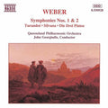 Weber / Georgiadis / Queensland Philharmonic - Symphonies 1 & 2 - Music CD