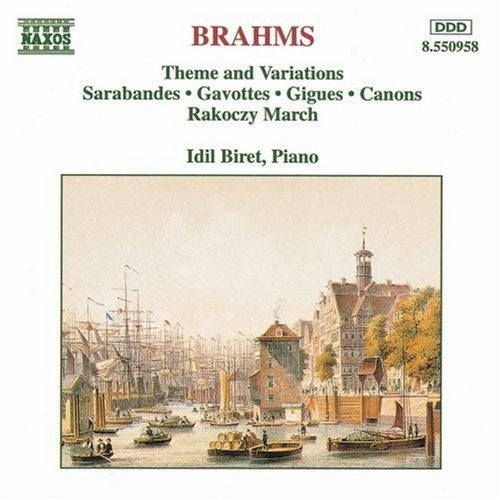 Brahms / Biret - Themes & Variations - Music CD