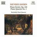 Mendelssohn / Bartholdy Piano Quartet - Piano Sextet / Piano Quartet 1 - Music CD