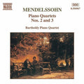 Mendelssohn / Bartholdy Piano Quartet - Piano Quartets 2 & 3 - Music CD