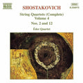 Shostakovich / Eder Quartet - String Quartets Volume 4 - Music CD