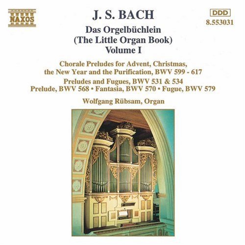 Bach / Rubsam - Little Organ Book 1 - Music CD