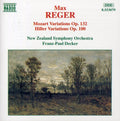 Reger / Decker / New Zealand Symphony - Mozart Variations / Hiller Variations - Music CD