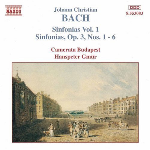 Bach / Gmur / Camerata Budapest - Sinfonias 1 - Music CD