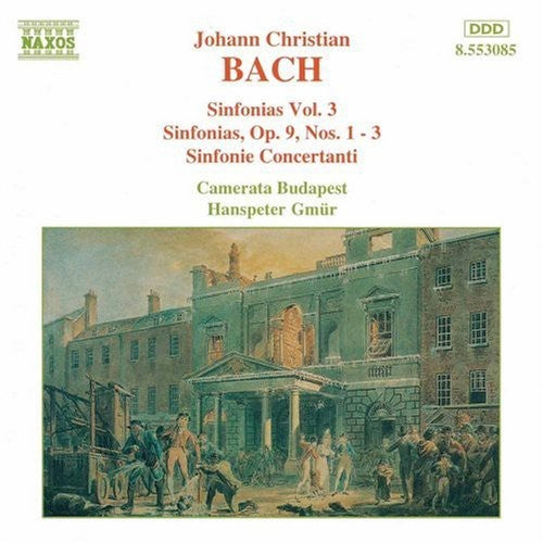 Bach / Gmur / Camerata Budapest - Sinfonias 3 - Music CD