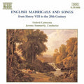 Summerly / Oxford Camerata - English Madrigals & Songs - Music CD