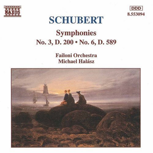 Schubert / Halasz / Failoni Orchestra - Symphonies 3 & 6 - Music CD