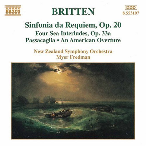 Britten / Fredman / New Zealand Symphony - Sinfonia Da Requiem - Music CD