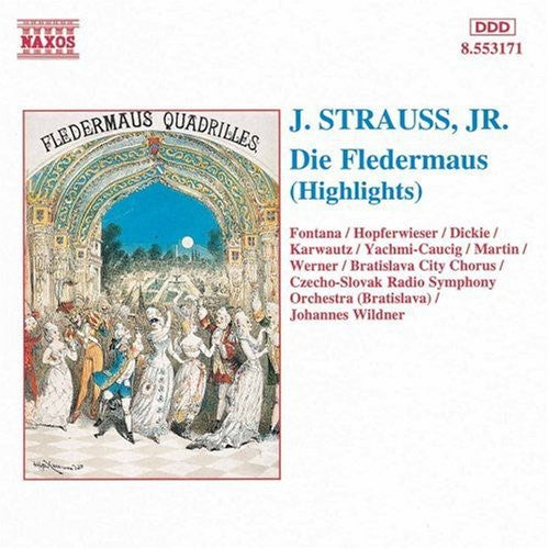 Strauss,j. / Wildner / Czecho-slovak Radio Sym - Die Fledermaus [highlights] - Music CD