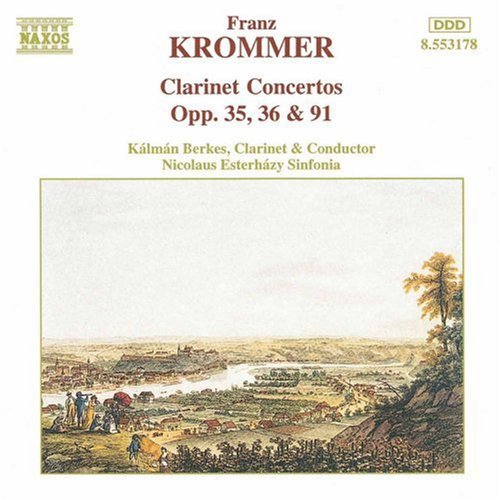 Krommer / Berkes - Clarinet Concertos - Music CD