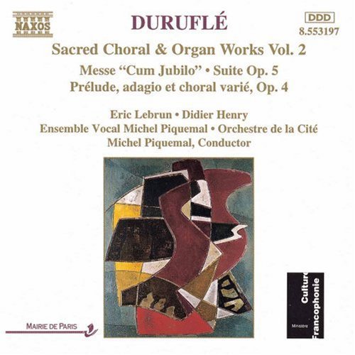 Durufle / Piquemal - Sacred Choral Works 2 / Organ Works - Music CD