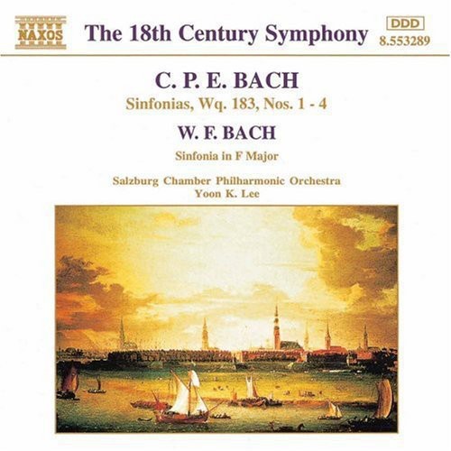 Bach,c.p.e. / Bach,w.f. / Lee / Salzburg Chamber - Sinfonias 1-4 - Music CD