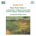 Debussy / Thiollier - Piano Works 2 - Music CD