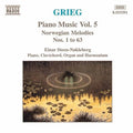 Grieg / Norwegian Melodies / Steen-nokleberg - Piano Music 5 - Music CD