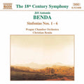 Benda / Prague Chamber Orch - Sinfonias 1-6 - Music CD