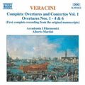 Veracini / Martini / Accademia I Filarmonici - Overtures & Concertos 1 - Music CD
