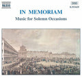Music For Solemn Occasions / Various - Music For Solemn Occasions / Various - Music CD