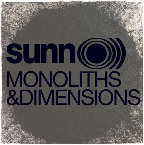 Sunn - Monoliths & Dimensions - Music CD