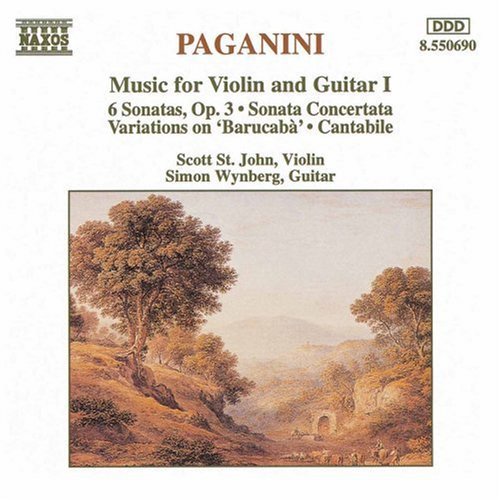 Paganini / St John / Wynberg - Music For Violin & Guitar 1 - Music CD