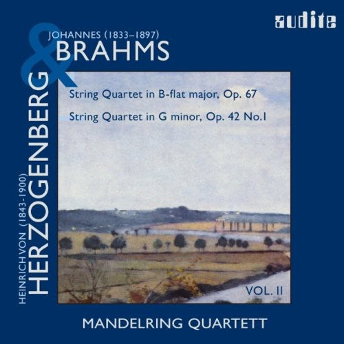 Brahms / Herzogenberg / Manderling Quartet - String Quartets - Music CD