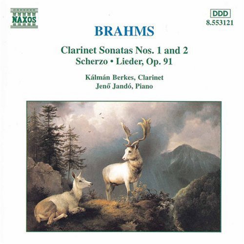 Brahms / Berkes / Jando - Clarinet Sonatas 1 & 2 - Music CD