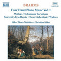 Brahms / Matthies / Kohn - 4 Hand Piano Music 1 - Music CD