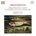 Shostakovich / Soldh / Stockholm Arts Trio - Piano Trios - Music CD