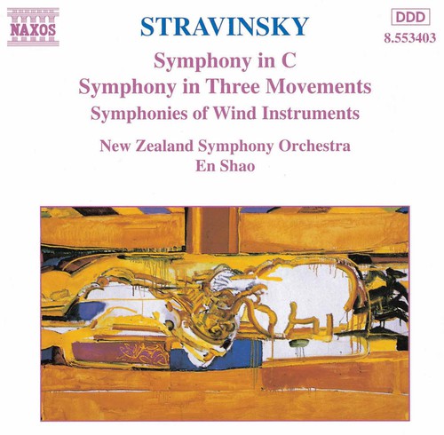 Stravinsky / New Zealand Symphony / Shao - Symphony In C / Symphony In 3 Movements - Music CD