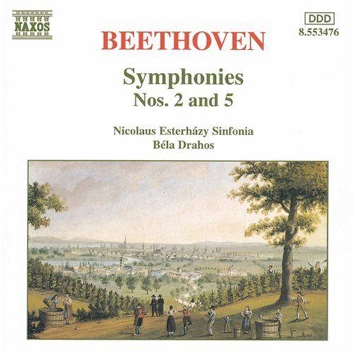 Beethoven / Drahos / Nicolaus Esterhazy Sinfonia - Symphonies 2 & 5 - Music CD