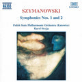 Szymanowski / Stryja / Polish State Philharmonic - Symphony 1 & 2 - Music CD