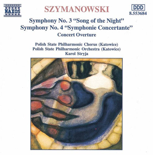 Szymanowski / Stryja / Polish State Philharmonic - Symphony 3 & 4 - Music CD
