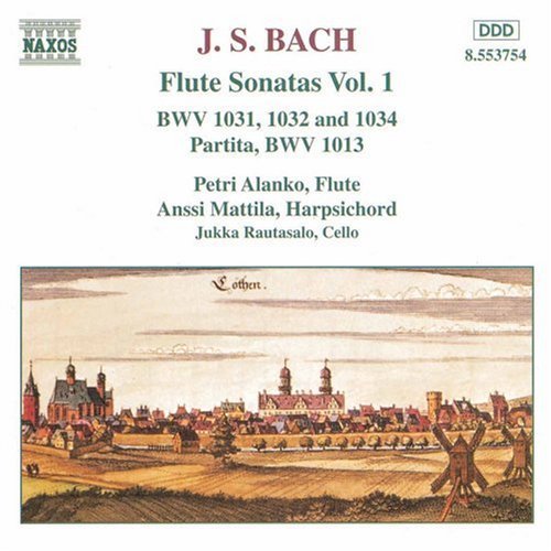 Bach / Alanko / Mattila / Rautasalo - Flute Sonatas 1 - Music CD