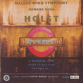 Holst / Hammersmith / Dunn / Dallas Wind Symphony - Suites 1 & 2 / Moorside Suite - Music CD