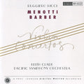 Menotti / Barber / Ricci / Clark / Pacific So - Violin Concertos - Music CD
