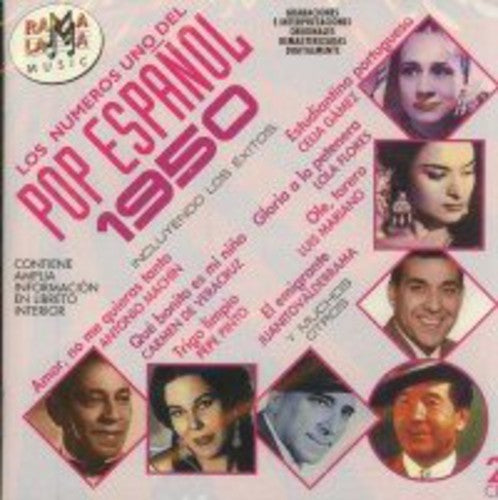 Los Numeros 1 Del Pop Espanol 1950 / Various - Los Numeros 1 Del Pop Espanol 1950 / Various - Music CD