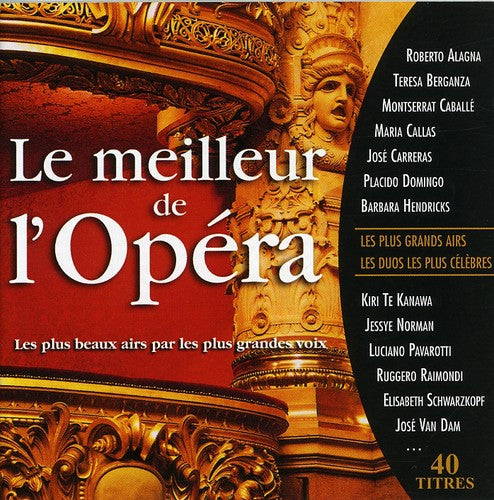 Compilation - Le Meilleur De L'opera (40 Airs) - Callas, Alagna - Music CD