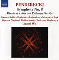 Penderecki / Kaune / Warsaw Nat'l Phil / Wit - Symphony 8 Dies Irae / Aus Den Psalmen Davids - Music CD