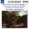 Schubert / Schiller / Humphreys - Piano Works For Four Hands 5 - Music CD
