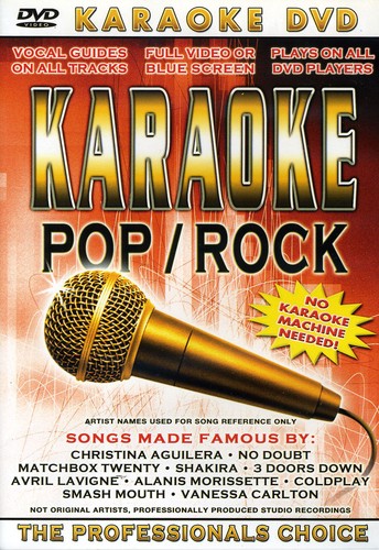 Karaoke: Pop/rock - Karaoke: Pop/rock - DVD