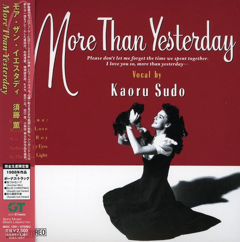 Sudo,kaoru - More Than Yesterday - Limited Edition - Music CD