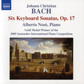 Bach,j.c. / Nose - Six Keyboard Sonatas Op 17 - Music CD