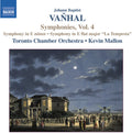 Vanhal / Tco / Mallon - Symphonies 4 - Music CD