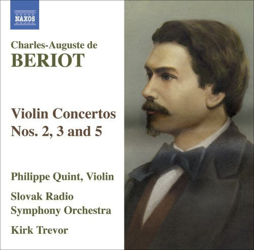 Beriot / Quint / Trevor / Slovak Rso - Violin Concertos 2 3 & 5 - Music CD