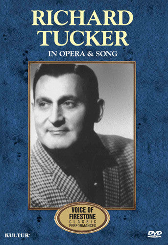 Tucker,richard - In Opera & Song: Firestone - DVD