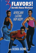 Bono,debra - 3 Flavors: Aerobic Dance Workout African, Latin - DVD